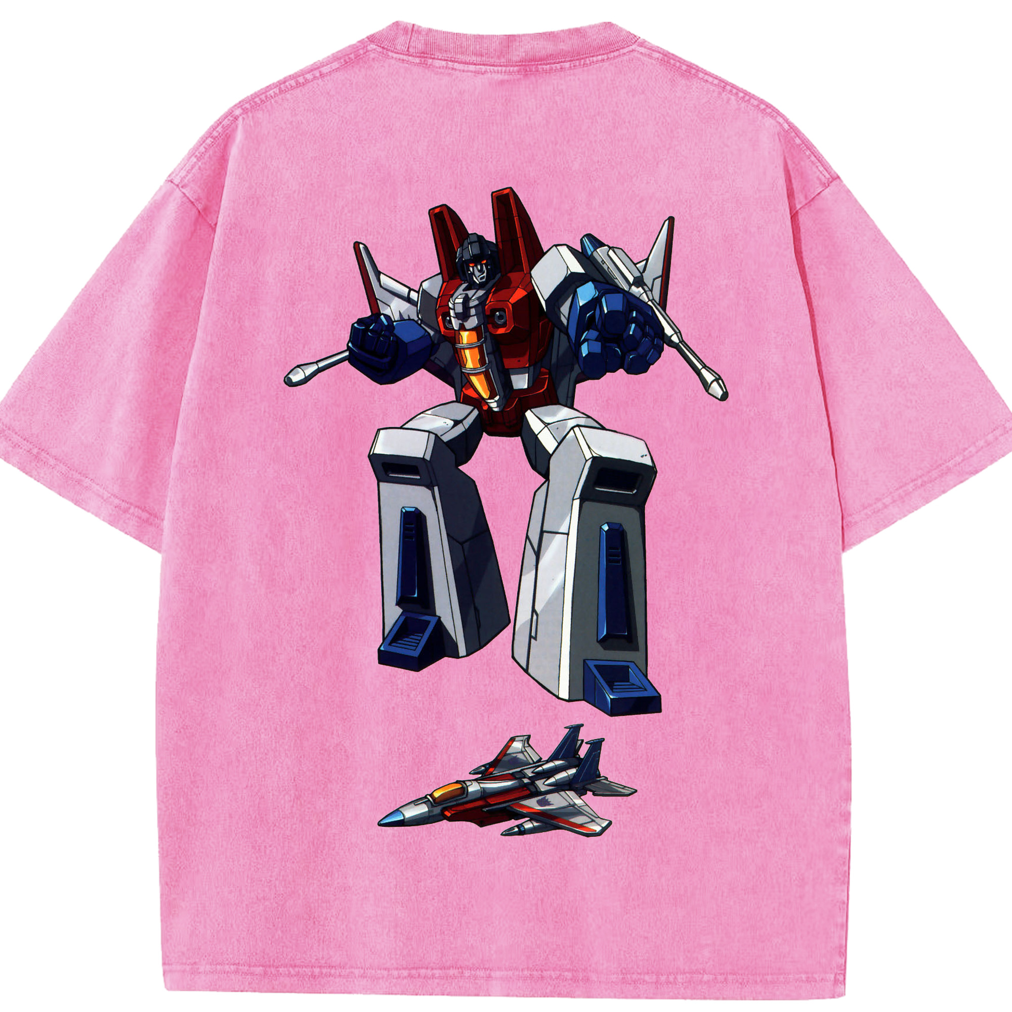 （画像用）  綿100% ヴィンテージ風 半袖Tシャツ（背面プリント）